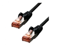 ProXtend – Patch-kabel – RJ-45 (hane) till RJ-45 (hane) – 3 m – 5.8 mm – F/UTP (folieöverdraget oskärmat tvinnat par) – CAT 6 – IEEE 802.3af – formpressad hakfri – svart