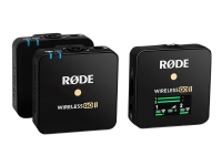 RØDE Wireless GO II - Trådløst lydleveringssystem for trådløst mikrofonsystem TV, Lyd & Bilde - Hodetelefoner & Mikrofoner
