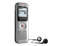 Philips Voice Tracer DVT2010 – Röstinspelare – 8 GB – aluminiumsilver
