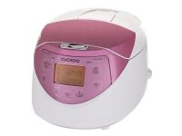 Cuckoo CR-0631F - Riskoker - 1.08 liter - 580 W - hvit/rosa Kjøkkenapparater - Kjøkkenmaskiner - Dampkoker & Riskoker