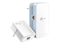 TP-Link TL-WPA7517 KIT V2 Wi-Fi Kit - Strømlinjeadaptersett - 1GbE, HomePlug AV (HPAV), HomePlug AV (HPAV) 2.0, IEEE 1901 - Wi-Fi 5 - Dobbeltbånd - veggpluggbar PC tilbehør - Nettverk - HomePlug/Powerline