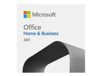 Microsoft Office Home & Business 2021 - Bokspakke - 1 PC/Mac - medieløs, P8 - Win, Mac - Engelsk - Eurosone PC tilbehør - Programvare - Microsoft Office