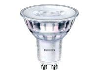 Philips CorePro – LED-spotlight – form: PAR16 – GU10 – 4 W (motsvarande 50 W) – klass F – vitt ljus – 3000 K