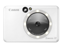 Bilde av Canon Zoemini S2 - Digitalkamera - Kompakt Med øyeblikkelig Bildeskriver - 8.0 Mp - Nfc, Bluetooth - Perlehvit