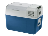 Mobicool MCF40 - Bærbar kjøler - bredde: 36.5 cm - dybde: 58.4 cm - høyde: 44.6 cm - 38 liter - Klasse C - blå/grå