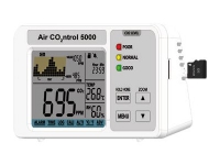 TFA AIRCO2NTROL 5000 - Thermo-hygro-CO2-måler - digital - hvit