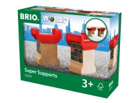 BRIO Bropilarer i tre Leker - Byggeleker - Magnetisk konstruksjon