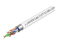 Lanview – Bulkkabel – 500 m – F/UTP (ScTP) – CAT 6 – halogenfri fast – vit