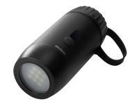 DELTACO PB-Q1002 - Strømbank - 15000 mAh - 55.5 Wh - 15 watt - 3 A - 2 utgangskontakter (USB, 24 pin USB-C) - svart