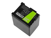 Green Cell – Batteri – Li-Ion – 2250 mAh – för Canon XA10  iVIS HF G10 HF S10 HF11  VIXIA HF G10 HF M40 HF M400 HF M41