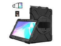 eSTUFF Defender Case – Baksidesskydd för surfplatta – robust – silikon polykarbonat – svart – 10.1 – för Samsung Galaxy Tab Active Pro