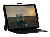 UAG Rugged Case iPad Pro 11-inch (3rd Gen, 2021) (Requires use of Smart Keyboard) - Scout Black - Baksidedeksel for nettbrett / tastatur - robust - termoplast-polyuretan (TPU) - svart - 11 - for Apple 11-inch iPad Pro (3. generasjon) PC & Nettbrett - Nett