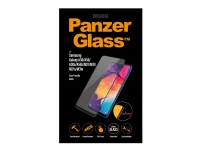 PanzerGlass Case Friendly – Skärmskydd för mobiltelefoner – glas – kristallklart – ramfärg svart – för Samsung Galaxy A30/A50/A30s/A50s/M21/M31
