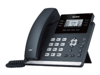 Yealink SIP-T42U – VoIP-telefon med nummerpresentation – 5-vägs samtalsförmåg – SIP SIP v2 SRTP – 12 linjer – klassiskt grå