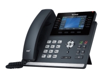 Yealink SIP-T46U - VoIP-telefon med anrops-ID - treveis anropskapasitet - SIP, SIP v2 - 16 linjer - klassisk grå Tele & GPS - Fastnett & IP telefoner - IP-telefoner