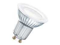 OSRAM LED SUPERSTAR – LED-spotlight – form: PAR16 – GU10 – 8.3 W (motsvarande 80 W) – klass G – varmt vitt ljus – 2700 K