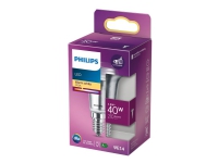 Philips – LED-spotlight – form: R50 – E14 – 2.8 W (motsvarande 40 W) – klass F – varmt vitt ljus – 2700 K