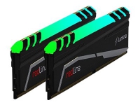 Mushkin Redline Lumina - DDR4 - sett - 16 GB: 2 x 8 GB - DIMM 288-pin - 4133 MHz / PC4-33000 - CL19 - 1.4 V - ikke-bufret - ikke-ECC PC-Komponenter - RAM-Minne