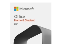 Produktfoto för Microsoft Office Home & Student 2021 - Licens - 1 PC/Mac - Ladda ner - ESD - Nationell återförsäljning - Win, Mac - Alla språk - Eurozon