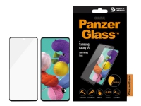 PanzerGlass™ | Case-Friendly – Skærmbeskytter för mobiltelefon – Edge-to-Edge passform – ramfarve sort | Samsung Galaxy A51