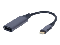 Cablexpert - Video adapter - 24 pin USB-C hann til HDMI hunn - 15 cm - romgrå - 4K-støtte PC tilbehør - Kabler og adaptere - Videokabler og adaptere