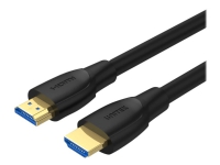 Unitek - High Speed - HDMI-kabel - HDMI hann til HDMI hann - 15 m - seven-layer shielded - svart - 4K 60Hz støtte PC tilbehør - Kabler og adaptere - Videokabler og adaptere