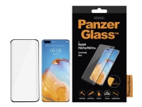 PanzerGlass™ | Veskevennlig - Skjermbeskytter for mobiltelefon - Kant-til-kant-passform - Krystallklar | Huawei P40 Pro/P40 Pro+ PC & Nettbrett - Nettbrett tilbehør - Deksel & vesker