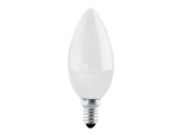 Eglo - LED-lyspære - form: C37 - E14 - 5 W (ekvivalent 40 W) - klasse F - varmt hvitt lys - 3000 K Belysning - Lyskilder - Lyskilde - E14