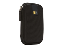 Bilde av Case Logic Portable Hard Drive Case - Beskyttelsesboks For Harddisk - Kapasitet: 1 Harddiskstasjon (2,5) - Svart