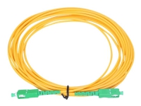 Extralink - Koblingskabel - SC/APC-enkeltmodus (hann) til SC/APC-enkeltmodus (hann) - 3 m - 3 mm - fiberoptisk - simpleks - G.652D PC tilbehør - Kabler og adaptere - Nettverkskabler