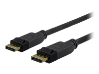 VivoLink Pro – DisplayPort-kabel – DisplayPort (hane) till DisplayPort (hane) – DisplayPort 1.2 – 2 m – halogenfri 4K60 Hz (4096 x 2160) stöd – svart