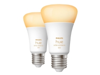 Philips Hue White Ambiance E27 Ljuskälla 800lm – Double Pack