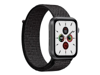 Puro Sport Band – KlocKräm för smart klocka – fits wrists 140-220 mm – svart – för Apple Watch (42 mm 44 mm)