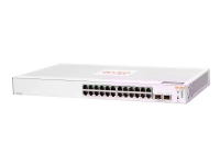 HPE Aruba Instant On 1830 24G 2SFP Switch - Switch - smart - 24 x 10/100/1000 + 2 x Gigabit SFP - stasjonær, rackmonterbar PC tilbehør - Nettverk - Switcher