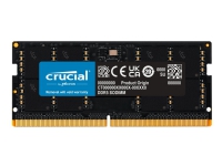 Crucial - DDR5 - modul - 32 GB - SO DIMM 262-pin - 4800 MHz / PC5-38400 - CL40 - 1.1 V - ikke-bufret - ikke-ECC PC-Komponenter - RAM-Minne - DDR5