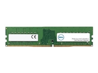 Produktfoto för Dell - DDR4 - modul - 8 GB - DIMM 288-pin - 3200 MHz / PC4-25600 - 1.2 V - ej buffrad - icke ECC - Uppgradering - för G5  OptiPlex 7090, XE3  Precision 3430, 3431, 3630, 3930  Vostro 3671, 3710  XPS 8940