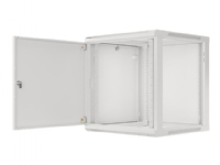 - Rack skap - veggmonterbar - grå, RAL 7035 - 12U - 19