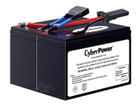 CyberPower RBP0014 - UPS-batteri - 2 x batteri - blysyre - for Professional Tower Series PR750ELCD, PR750ELCDGR PC & Nettbrett - UPS - Erstatningsbatterier