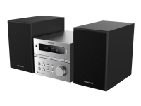 Grundig CMS 4200 - Mikrosystem - svart, sølv TV, Lyd & Bilde - Stereo - Mikro og Mini stereo