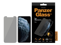 PanzerGlass™ | Privacy Edition – Skärmskydd för mobiltelefon – Standard passform – Kristallklart | Apple iPhone X/XS/11 Pro