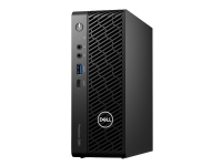 Dell Precision 3260 Compact – USFF – 1 x Core i7 12700 / 2.1 GHz – vPro – RAM 16 GB – SSD 512 GB – NVMe Class 40 – UHD Graphics 770 – GigE – Win 10 Pro 64-bitars (inkluderar Win 11 Pro-licens) – skärm: ingen – svart – BTP – med 3 års grundläggande på plats