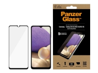 PanzerGlass™ | Fodralvänlig – Skärmskydd för mobiltelefon – Kant-till-kant passform – ramfärg svart | Samsung Galaxy A13/A23/M23 5G/M33 5G