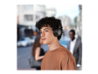 Bilde av Soundcore Life Tune - Hodetelefoner Med Mikrofon - Full Størrelse - Bluetooth - Trådløs, Kablet - Nfc - Aktiv Støydemping - 3,5 Mm Jakk - Mørk Grå