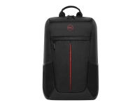 Dell Gaming Lite Backpack 17 - Ryggsäck för bärbar dator - 17 - svart med röda detaljer - för XPS 15 9510, 17 9710