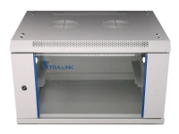 Extralink - Rack skap - 600x600 mm - veggmonterbar - grå - 6U - 19 PC & Nettbrett - Rack skap - Rack skap