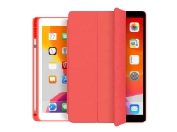 eSTUFF Pencil case – Skärmskydd för surfplatta – polyuretanläder termoplastisk polyuretan (TPU) – röd – 9.7 – för Apple 9.7-inch iPad (5:e generation 6:e generation)