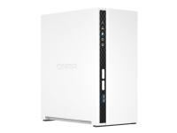 QNAP TS-233 – NAS-server – 2 fack – SATA 6Gb/s – RAID 0 1 JBOD – RAM 2 GB – Gigabit Ethernet – iSCSI support