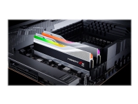 G.Skill Trident Z5 RGB - DDR5 - sett - 32 GB: 2 x 16 GB - DIMM 288-pin - 6000 MHz / PC5-48000 - CL36 - 1.35 V - ikke-bufret - ikke-ECC - metallic sølv PC-Komponenter - RAM-Minne - DDR5