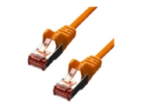 ProXtend – Patch-kabel – RJ-45 (hane) till RJ-45 (hane) – 5 m – 5.8 mm – F/UTP (folieöverdraget oskärmat tvinnat par) – CAT 6 – formpressad hakfri tvinnad – orange