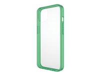 PanzerGlass ClearCaseColor – Limited Edition – baksidesskydd för mobiltelefon – 60% recycled thermoplastic polyurethane (TPU) frame – lime genomskinlig baksida – för Apple iPhone 13